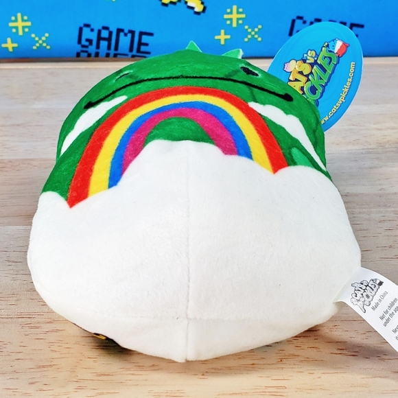 Cepia Cats Vs Pickles HAPPY 6" [ 144 ] 2021 UltraSoft Stuffed Pickle Plush - Picture 7 of 12